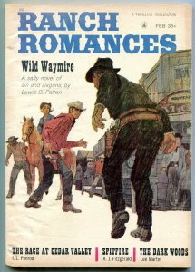 Ranch Romances Pulp February 1964- Wild Waymire VG/F