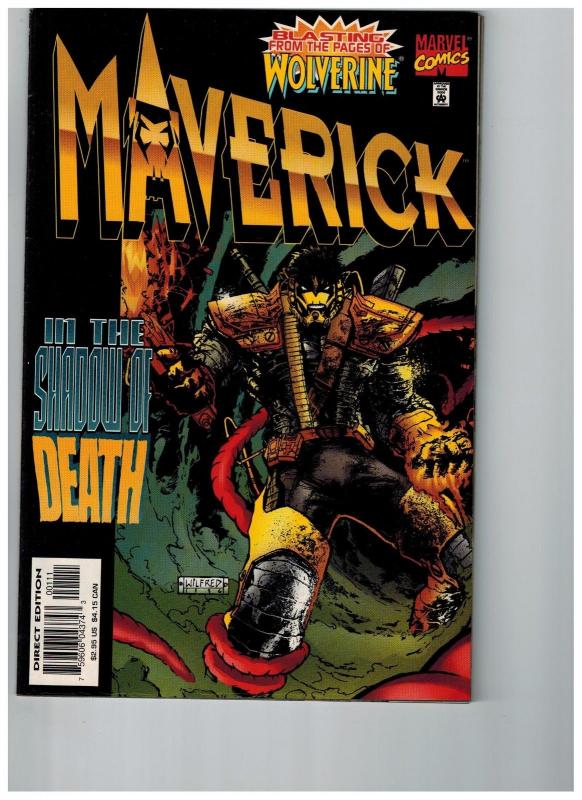 Maverick # 1 NM Marvel Comic Book Wolverine X-Men Modern Age Series Issue S77