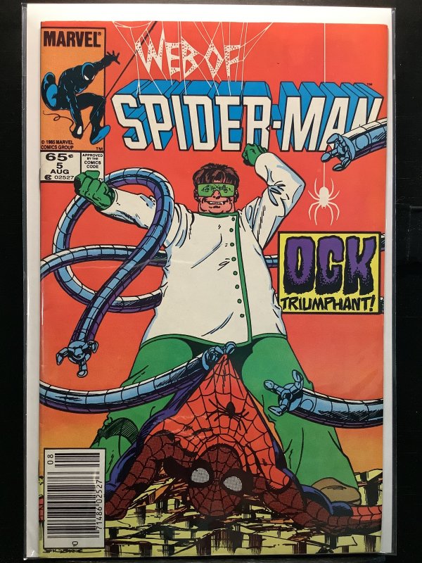 Web of Spider-Man #5 (1985)