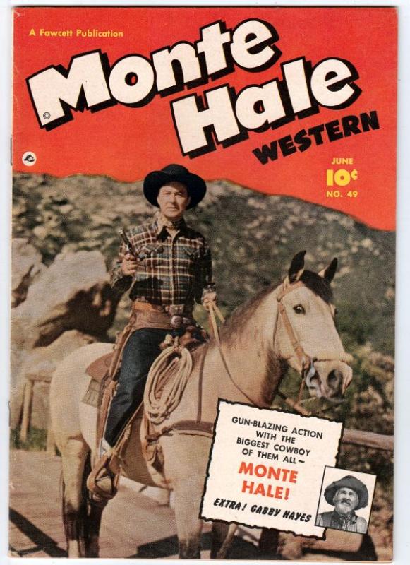 Monte Hale Western #49 (Jun-50) VF/NM High-Grade Monte Hale, Gabby Hayes