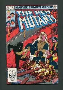 New Mutants #4 / 9.4 NM  / June 1983