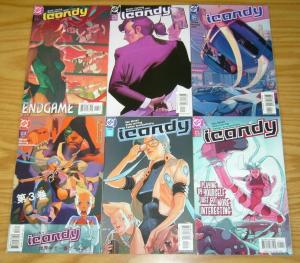 iCandy #1-6 VF/NM complete series - dan abnett & andy lanning - dc comics set 2 