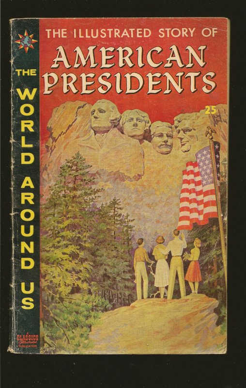 Gilberton The World Around Us Presidents #21 (1960) SALVAGED >PLEASE READ NOTE<