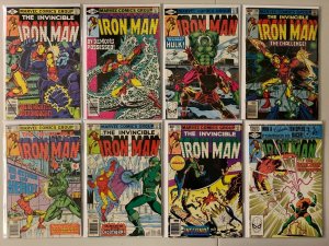 Iron Man comics lot #129-229 + 2 annuals 48 diff avg. 6.0 (1979-88)