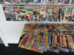 Huge Lot 180 Mostly Bronze Comics W/ Action Comics, G. I. Combat, +More! Avg FN!