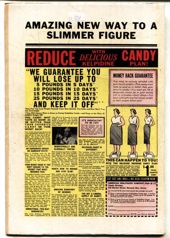 MYSTIC #34--1954--comic book--ATLAS--SCI-FI--pre-code--comic book