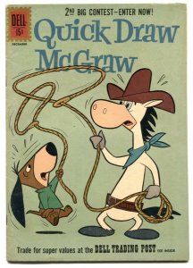 Quick Draw McGraw #8 1961- Hanna Barbera comic VG/F