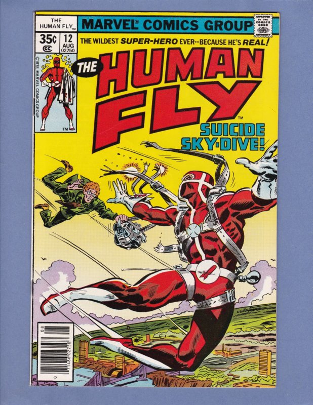 Human Fly Lot #5 #8 #9 #12 Marvel 1978