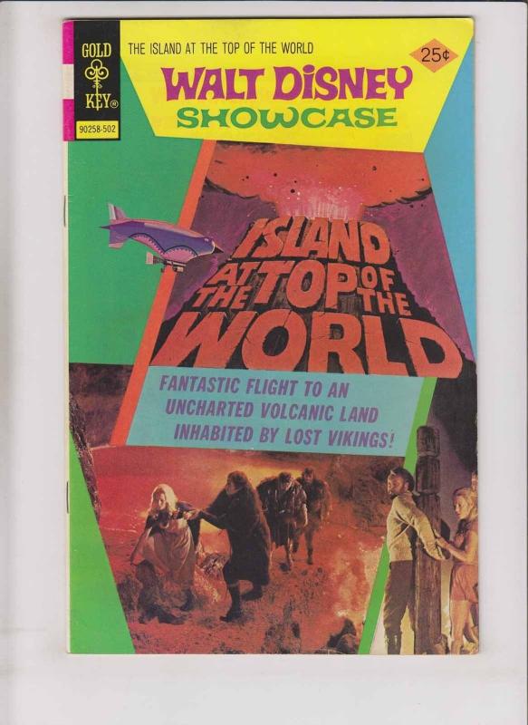 Walt Disney Showcase #27 VF+ february 1975 - island at the top of the world