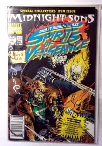 Ghost Rider/Blaze Spirits Vengeance #1 1992 Marvel Newsstand Midnight Sons Comic