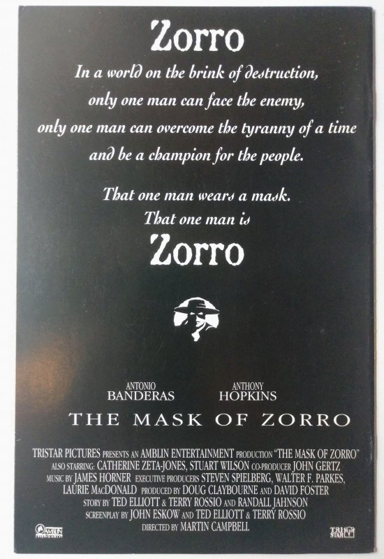 The Mask of Zorro #2 (7.5, 1998)