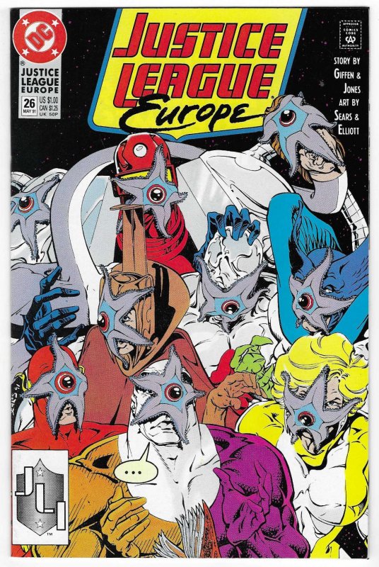 Justice League Europe #26 Direct Edition (1991)