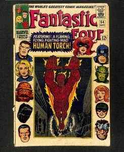 Fantastic Four #54 3rd Appearance Black Panther!