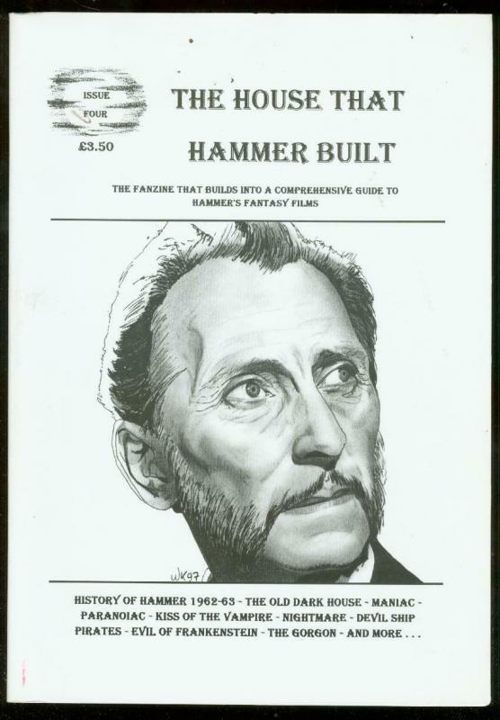 House That Hammer Built Fanzine#4 1997-HORROR-VAMPIRE-- FN/VF