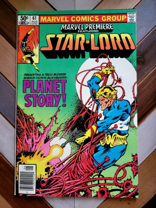 Marvel Premiere #61 FN/VF (Marvel Comics, Aug 1981) STAR LORD solo story 