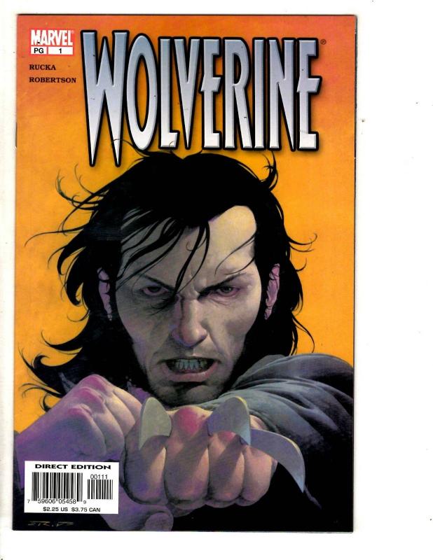 10 Wolverine Marvel Comic Books # 1 2 3 4 5 6 7 8 9 10 X-Men X-Force Storm CR52