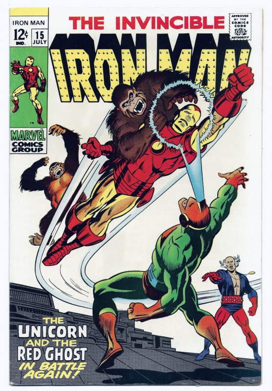 Iron Man #15 (1969) VF+