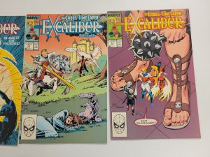 4 Excalibur Marvel Comic Books #9 11 12 13 36 TJ6