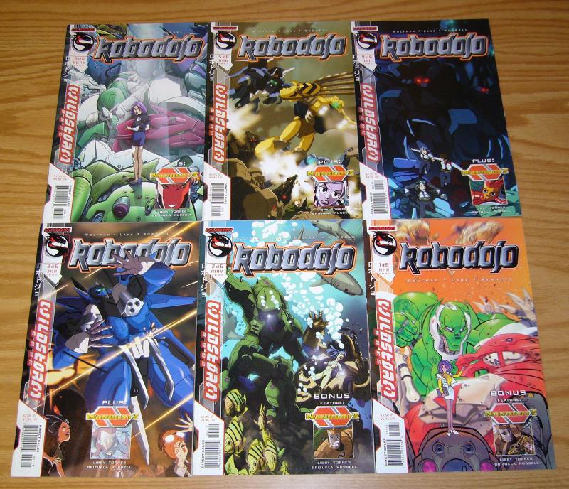 RoboDojo #1-6 VF/NM complete series - wildstorm comics - marv wolfman set lot