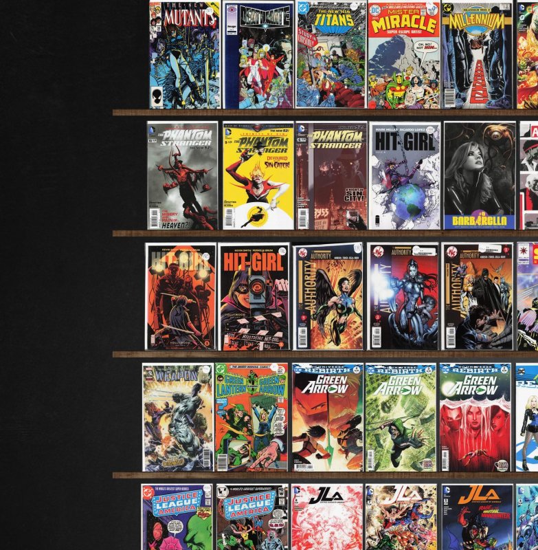 Huge Lot 160+ Comics with Green Lantern, The Phantom Stranger, Weapon H & More!