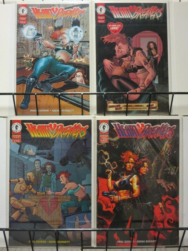 HEARTBREAKERS (1996 DH) 1-4  complete Alex Ross p/up#2