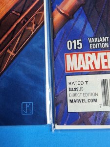 AMAZING SPIDER MAN #15 SPIDER-GWEN #1 COMICXPOSURE EXCLUSIVE VARIANT COVER SET!