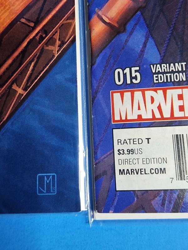 AMAZING SPIDER MAN #15 SPIDER-GWEN #1 COMICXPOSURE EXCLUSIVE VARIANT COVER SET!