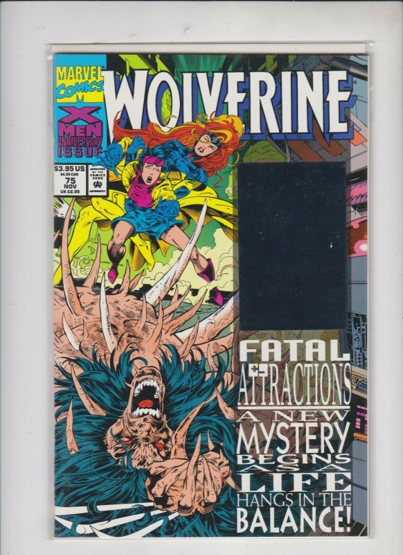 WOLVERINE #75 MARVEL / HOLOGRAM /  HIGH