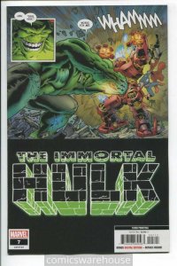 IMMORTAL HULK (2018 MARVEL) #7 3RD PTG BENNETT NM BETVMN