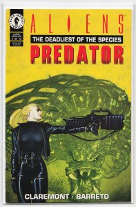Aliens/Predator: The Deadliest of the Species #4 (1994) Aliens vs. Predator