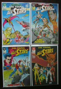 The Young All Stars LOT #1 - 20, 22, 23 + Annual(23 Diff) - 8.0 VF (1987 - 1989)