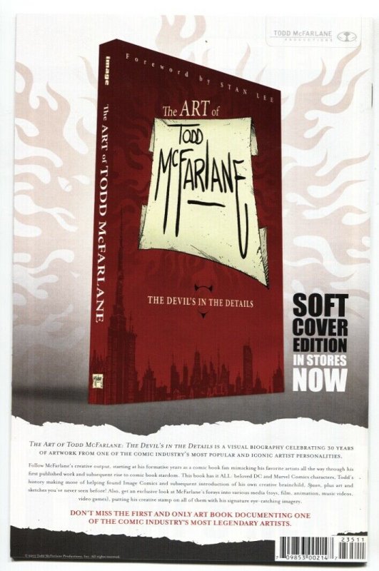 SPAWN #235 2013 Low print run great cover NM-