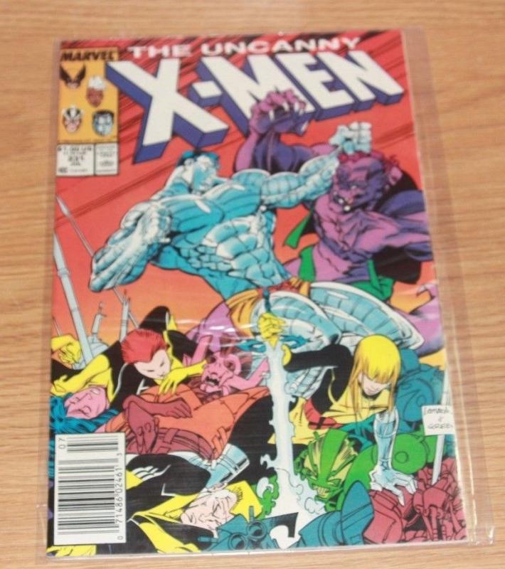 UNCANNY X-MEN #231  1988, Marvel  magik limbo sym colossus