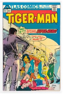 Tiger-man (1975) #1-3 FN+ to VF- complete series