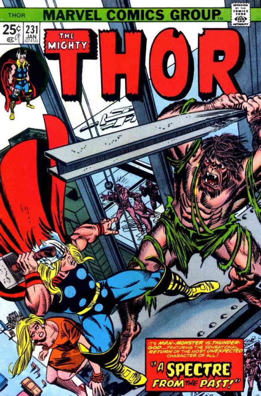 Thor #231 FN ; Marvel | January 1975 John Buscema