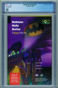 DC/Marvel: All Access #1 CGC 9.6 1997 comic book-4318362009