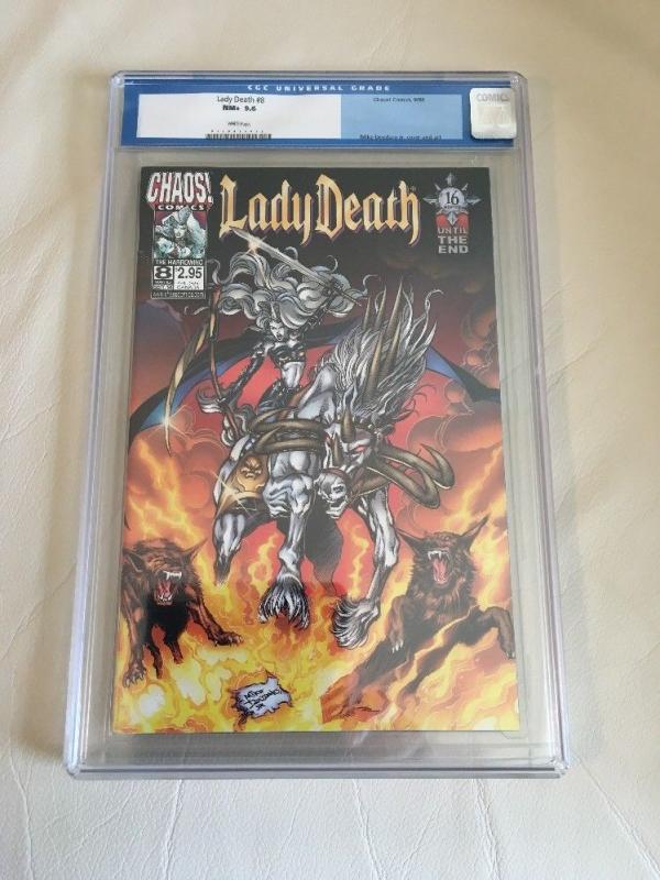 Lady Death #8 The Harrowing CGC 9.6 (Sept 1998, Chaos! Comics)