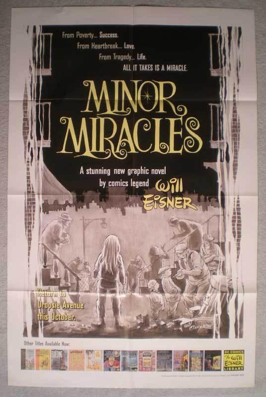 MINOR MIRACLES Promo Poster, 22x34, 2000, Unused, more in our store