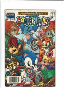 Sonic Super Special #5 VG 4.0 Newsstand Archie Comic 1998 Sonic Kids
