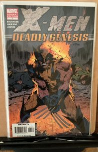 X-Men: Deadly Genesis #1 Second Print Cover (2006)