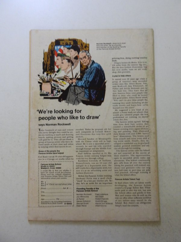 Daredevil #69 (1970) FN+ condition ink front cover