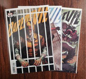 Daredevil 3PC #25 - 1st App Elektra as Daredevil / Variant Covers (9.2ob) 2021