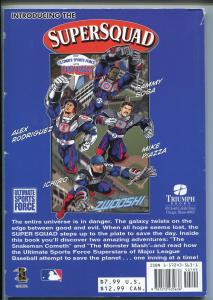 SUPER SQUAD #1 2002-TRIUMPH BOOLS-BASEBALL SUPER HEROES-JETER-SOSA-GIAMBI-fn