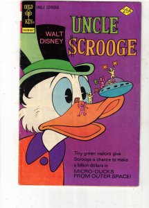 Uncle Scrooge #130 1976 Barks VG/FN PRICE DROP! Micro Ducks From Outer Space Wow