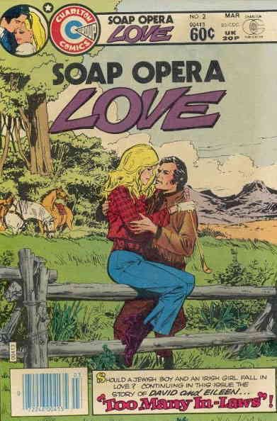 Soap Opera Love #2 FN ; Charlton | Jewish Boy Irish Girl Romance