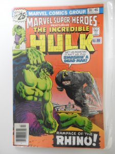 Marvel Super-Heroes #58 25¢ Variant (1976)