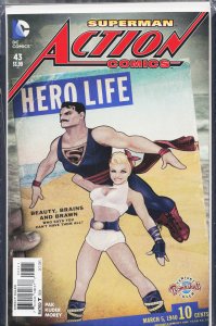 Action Comics #43 Variant Cover (2015) Superman