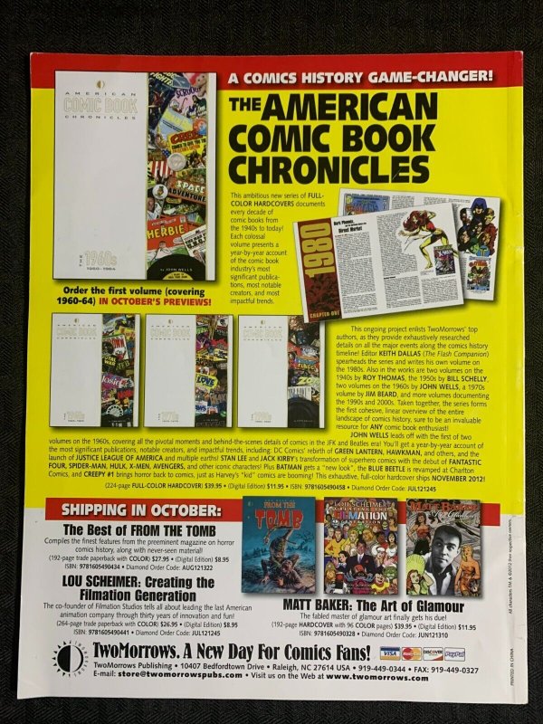 2012 ALTER EGO Magazine #113 FN 6.0 Marc Wolfman / Gene Colan Dracula