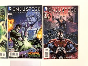 3 Injustice DC Comic Books# 1 2 3 Batman Superman Flash Robin 70 JS14