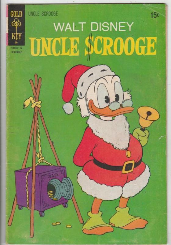 Uncle Scrooge, Walt Disney #96 (Dec-71) FN Mid-Grade Uncle Scrooge